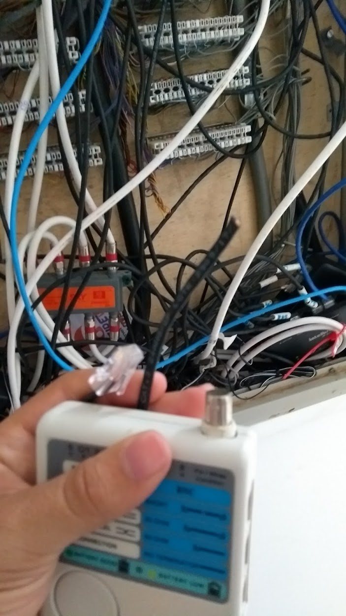 Diagnostico de problema em rede condominial