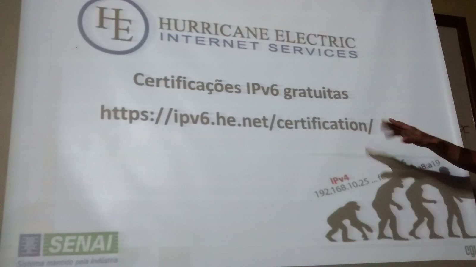 Aula de certificacao IPv6 em 2015